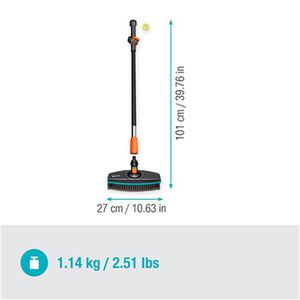 Produktbild für Waschbürste Gardena Cleansystem Wasch-Set soft