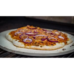 Produktbild für Pizzastein Grillfürst 17-071, bis 500°C, aus Cordierit