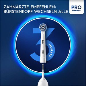 Produktbild für Elektrische-Zahnbürste Oral-B Pro Junior 6+, grün