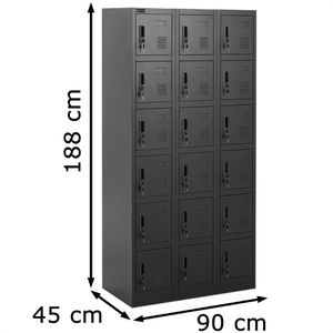 Produktbild für Schließfachschrank Fromm&amp;Starck MCAB-42, anthrazit