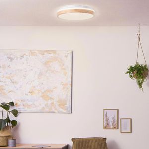 Produktbild für Deckenleuchte Brilliant Brodsky Holz, braun, LED