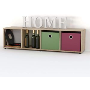 Produktbild für Bücherregal Vicco Ludus, sonoma eiche