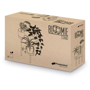 Produktbild für Blumenständer Prosperplast Bloomie, schwarz/weiß