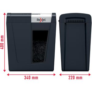 Produktbild für Aktenvernichter Rexel 2020130EU Secure MC6, schwarz