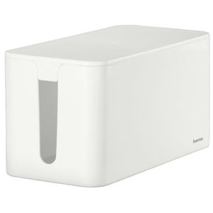Lannvan Kabelbox - 3er Set Kabelbox Weiß aus ABS-Kunststoff mit