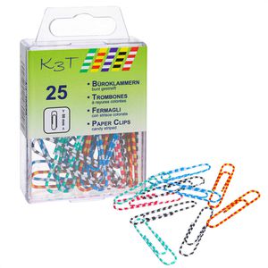 Büroklammern TSI 48019, Zebra, 50mm