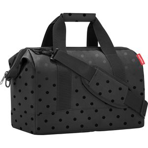 Reisetasche Reisenthel Allrounder M, glossy dots black, 40 cm