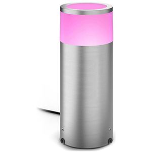 Wegeleuchte Philips-Hue Calla, Edelstahl, silber