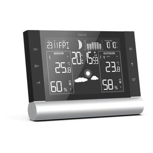 Produktbild für Wetterstation Hama 00186418, Black Line Plus, digital