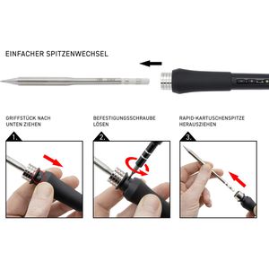 Produktbild für Lötkolben GALLUNOPTIMAL GOSprint80D+