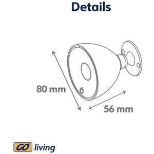 Produktbild für Leselampe Müller-Licht Halo, mit Klemme