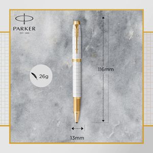 Produktbild für Tintenroller Parker IM Premium Pearl G.C.