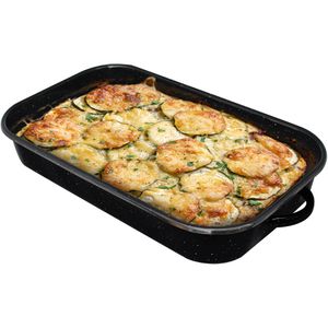 Produktbild für Auflaufform ELO 98838, schwarz, aus Emaille
