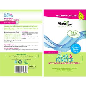 Produktbild für Glasreiniger AlmaWin Glas&amp;Fenster, gebrauchsfertig