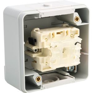 Produktbild für Lichtschalter Jung 806 W, WG 800, grau