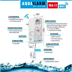 Produktbild für Wassermelder Protector WA-11, WLAN