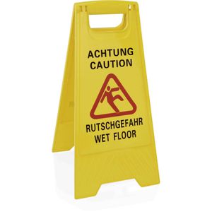 Warnaufsteller Böttcher-AG Kunststoff, gelb