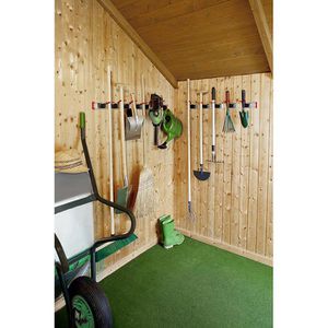 Produktbild für Gerätehalter Bruns Alu-Set, SB 5.07, 5 Halter