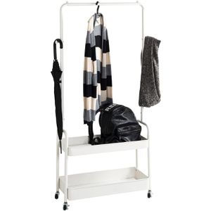 Produktbild für Garderobenständer Haku-Möbel Aalborg, weiß