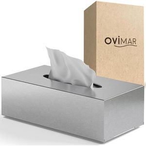 Produktbild für Taschentuchbox ovimar Fornaes 81004175, aus Edelstahl
