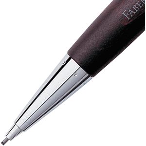 Produktbild für Drehbleistift Faber-Castell e-motion Birnbaum, dunkelbraun