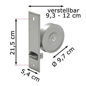 Produktbild für Gurtwickler Bauheld mit Lochabstand 215mm