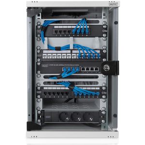 Produktbild für Netzwerkschrank Digitus DN-10-09U, 10 Zoll