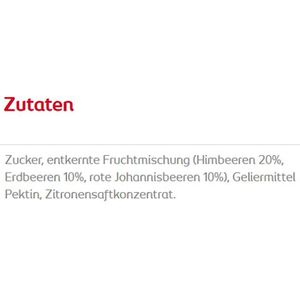 Produktbild für Konfitüre Schwartau Extra passiert, 3 Beeren