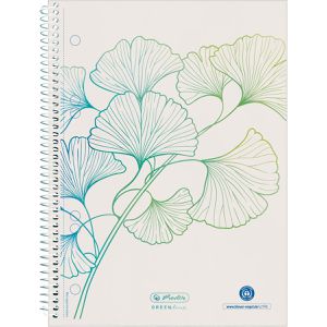 Produktbild für Collegeblock Herlitz GREENline Ginkgo, 300006031, A5