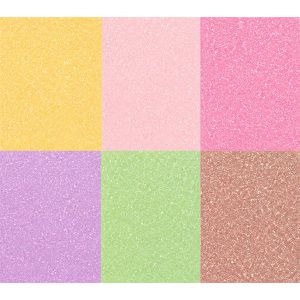 Produktbild für Fotokarton Folia Glitterkarton Pastel, 24 x 34 cm