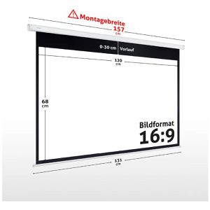 Produktbild für Beamer-Leinwand ESMART Economy EXM Motor