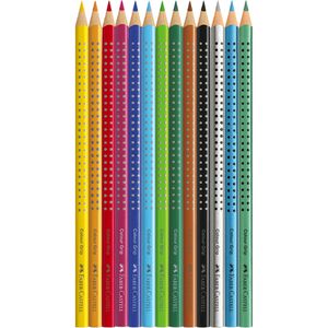 Produktbild für Buntstifte Faber-Castell Colour Grip Dino 10+3