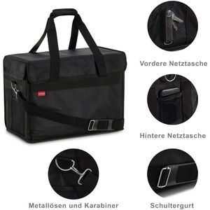 Produktbild für Kühltasche achilles AD325, schwarz, faltbar