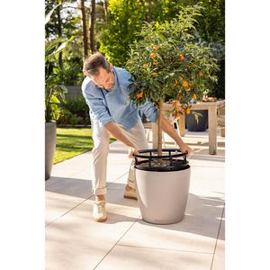 Produktbild für Übertopf Lechuza CLASSICO Color LS 43, sandbraun, Ø 43 x 39 cm