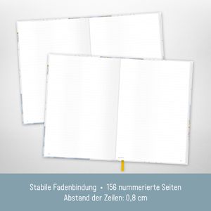 Produktbild für Notizbuch paper&amp;you Time to Grow, 7150-2, Karton Softcover