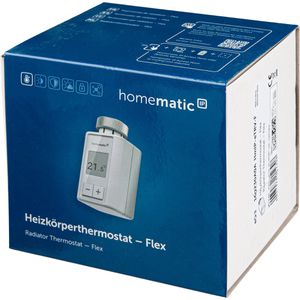 Produktbild für Heizkörperthermostat Homematic-IP eTRV-F Flex, App-fähig