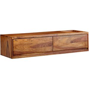 Lowboard Wohnling WL6.568, aus Massivholz, grifflos, sheesham