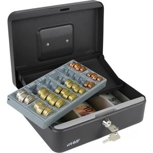 Produktbild für Geldkassette HMF 10022 02, mit Zylinderschloss