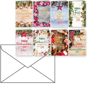 Weihnachtskarte Böttcher-AG 99sk5218, sortiert