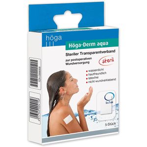 Produktbild für Pflaster Höga Derm Aqua steril, 5 Strips