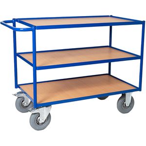 Tischwagen Rollcart 08-7434LB, aus Metall & Holz