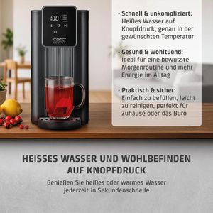 Produktbild für Heißwasserspender Caso HW 616, einstellbar 40°C - 100°C