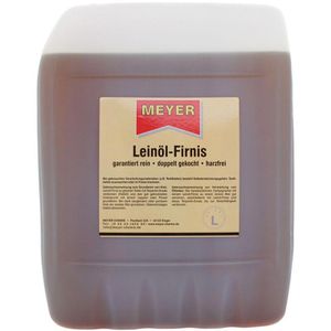 Meyer Holzöl Leinöl-Firnis, 10,0l, innen, seidenmatt, naturgetönt