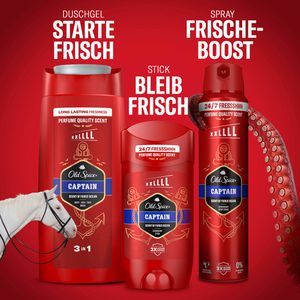 Produktbild für Duschgel Old-Spice Captain 3in1