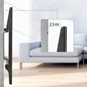 Produktbild für TV-Wandhalterung Hama 220803 Fix, bis 25 kg