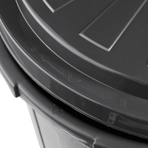 Produktbild für Mülleimer Keeeper Supermax-Tonne, graphite