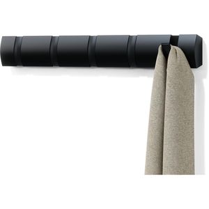 Produktbild für Garderobenleiste Umbra Flip 5, 318850-040, schwarz