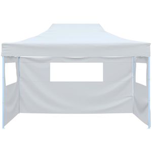 Produktbild für Pavillon vidaXL 48899 Pop-up, weiß