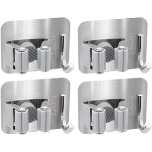 Gerätehalter ECENCE Besenhalter, 4 Stück