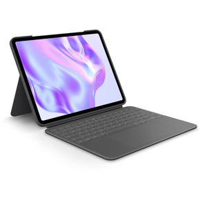 Tablet-Hülle Logitech Combo Touch, 920-012665, grau